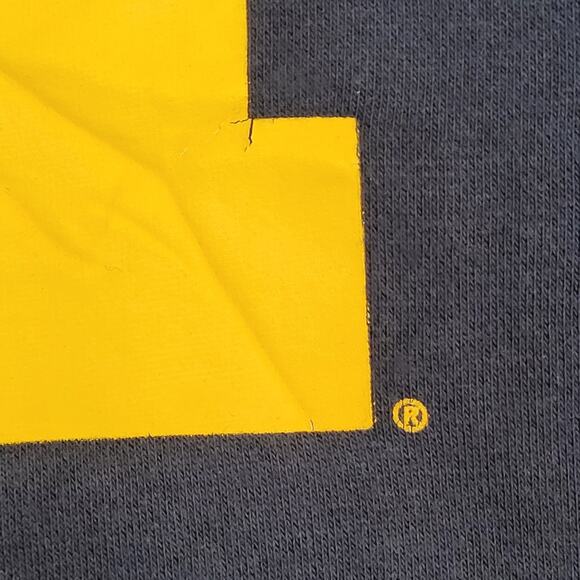 NIKE Michigan Wolverines Sweatshirt Medium 21x24 Blue - Picture 12 of 14